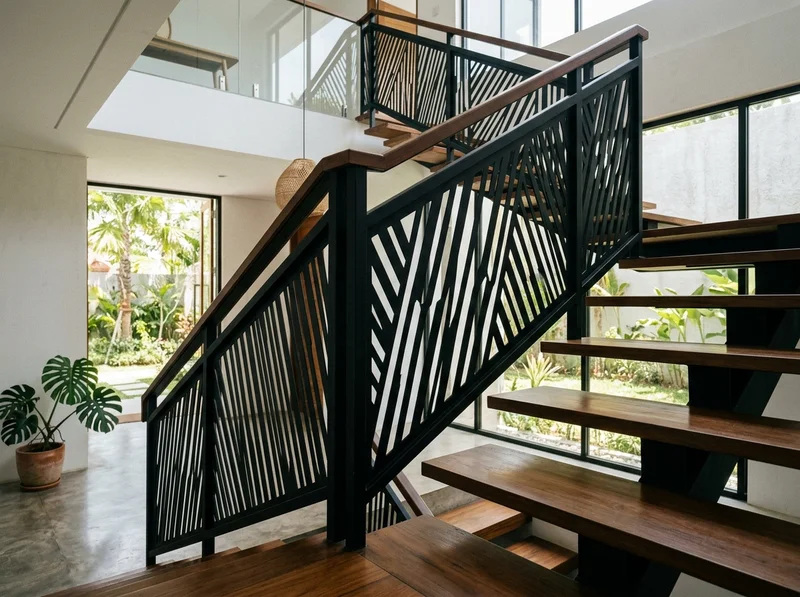 Garis Vertikal Miring